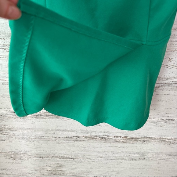 VINTAGE 70s 80s Skirted Side Stripe Swimsuit Made in USA - Picture 6 of 14